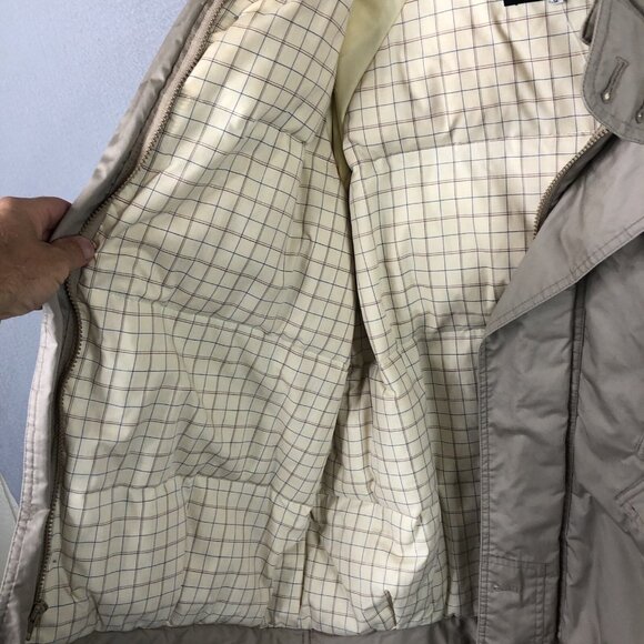 Vintage Authentic Imports Coat Mens Extra Large Tan Duck Down Hunting Jacket - Picture 9 of 12